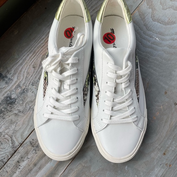 NWOT Madewell unisex sidewalk low top leather sneakers | size 10W 8.5M - Picture 4 of 10